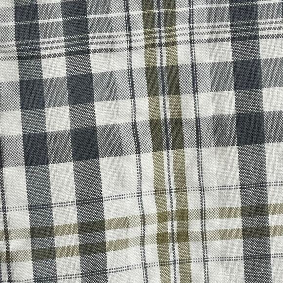 Royal Robbins Men's Sz XXL‎ Gray White Plaid Short Sleeves Button Up Shirt - Picture 7 of 8